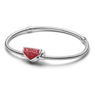 Brazalete Trenzado Plateado Pandora De Stranger Things Con Cierre De 18 Cm - $1,106.00 en Mercado Libre | PrecioMX