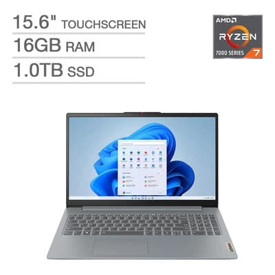 Laptop Lenovo Ideapad Slim 3 15.6 AMD Ryzen 7 7730U 16GB 1TB SSD Pantalla Full HD Windows 11 Color Gris Modelo 82XM00TNUS - $11,478.00 en Mercado Libre | PrecioMX
