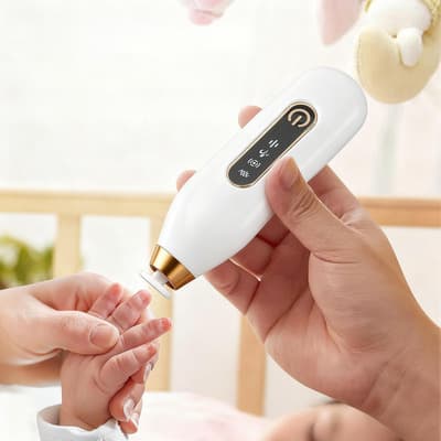 Lima De Uñas Eléctrica Carga Usb Para Bebés Con Cortaúñas Ligero Y Seguro Para Bebés Con 5 Cabezales De Pulido Para Recién Nacidos De Marca Tiiyee - $298.80 en Mercado Libre | PrecioMX