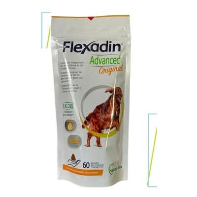 Suplemento En Comprimidos Vetoquinol Flexadin Advanced Con Omega 3 Para Perro Todas Las Edades Todos Los Tamaños Sin Sabor