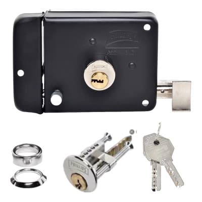 Cerradura Chapa Puerta 715 Cl Alta Seg Izq Phillips Negro - $457.90 en Mercado Libre | PrecioMX