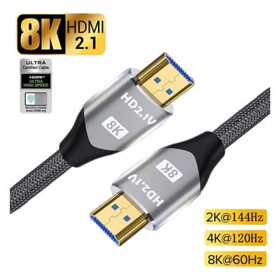 Savefree® 3 Metros Cable Hdmi 2.1 Vídeo 4k 120hz 8k 60hz Ps5 Ps4 Xbox - $92.65 en Mercado Libre | PrecioMX