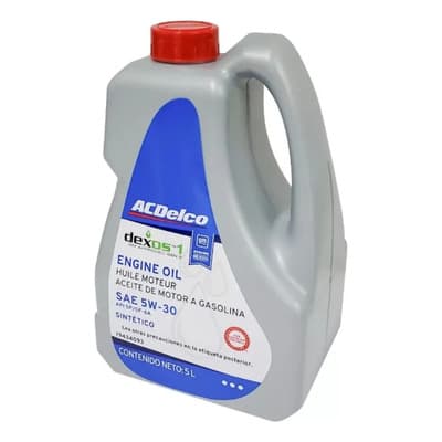 Aceite Sintetico Para Motor 5w30 Dexos2 5l Acdelco