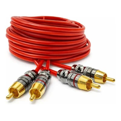 Cable Rca De 100% Cobre Rock Series 5 Metros Terminal Metal - $339.00 en Mercado Libre | PrecioMX