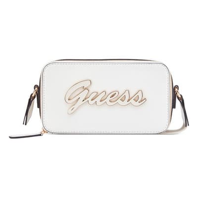 Bolsa Guess Crossbody Mujer Carrara Blanco Lg978070-cre Acabado De Los Herrajes Níquel Diseño De La Tela Lisa - $1,613.00 en Mercado Libre | PrecioMX