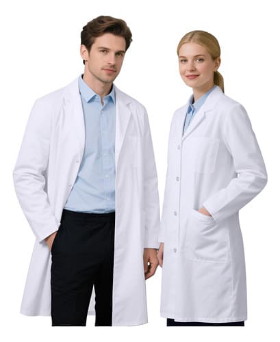 Bata Laboratorio Blanca Uniforme Médico Unisex - $188.25 en Mercado Libre | PrecioMX