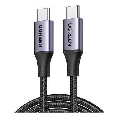 Cable Ugreen Usb-c A Usb-c 240w 5a 480mbps Carga Rápida 2mts Negro - $319.20 en Mercado Libre | PrecioMX