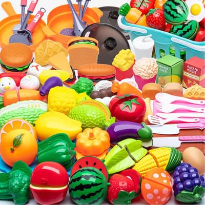 69pcs Juguete Cocina Para Cortar Frutas Y Verduras Para Niño Multicolor - $298.00 en Mercado Libre | PrecioMX