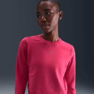 Nike Dri-fit One Sudadera Rosa De Entrenamiento Para Mujer