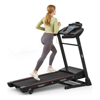 Caminadora Eléctrica Tio Turbo Plegable Profesional Color Negro