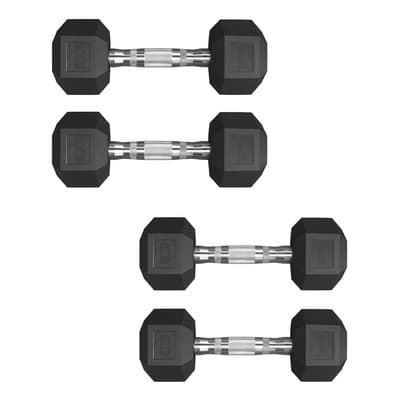 Set Mancuernas Hexagonales Par 5lb Y Par De 10lb Tayga Color Negro - $1,178.10 en Mercado Libre | PrecioMX