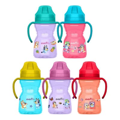 Vaso Entrenador Con Asas Bluey Boquilla Suave 300ml Diseño Y Color Variable 1 Pieza Evenflo Ballena - $69.00 en Mercado Libre | PrecioMX