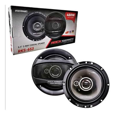Bocinas Coaxiales 6.5 Pulgada Rock Series Rks-653 3 Vías 45w Gris - $422.75 en Mercado Libre | PrecioMX