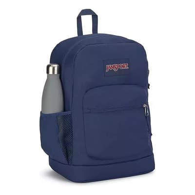 Mochila Jansport - Cross Town Plus Color Blue Dusk Diseño De La Tela Liso