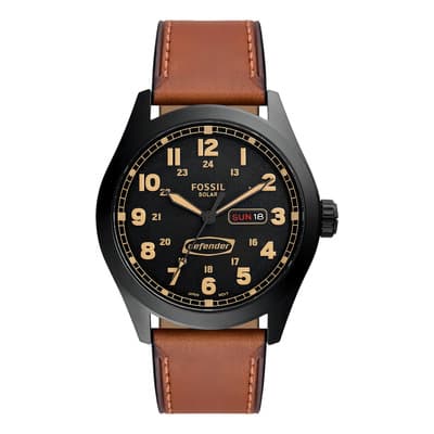 Reloj Hombre Fossil Defender Piel Color de la correa Marrón claro
