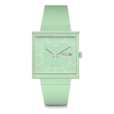 Reloj Casual Unisex Swatch Cuarzo Biocerámico Verde ¿y Si? - $3,102.30 en Mercado Libre | PrecioMX