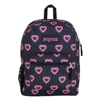 Mochila Jansport Cross Town Negro Js0a47lwgy6 Diseño De La Tela Lisa