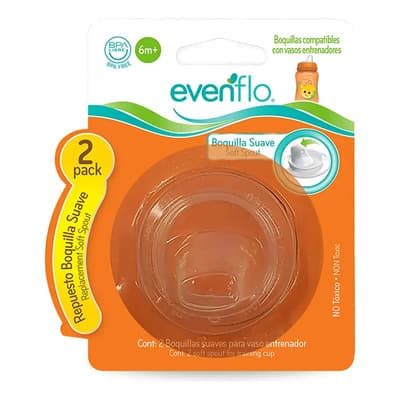 Boquillas Suaves Para Vaso Entrenador Evenflo 6m+ 2 Piezas - $36.40 en Mercado Libre | PrecioMX