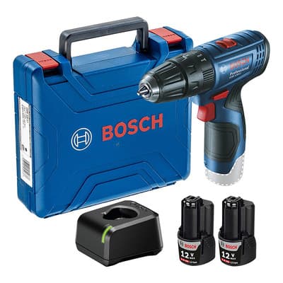 Rotomartillo inalámbrico Bosch GSB 120-LI 2 baterías y maletín