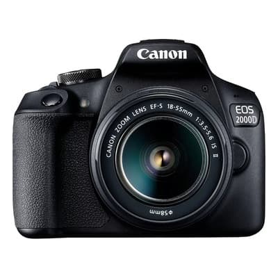 Cámara Canon Eos 2000d Dslr Con Lente 18-55mm Kit Negro - $8,729.00 en Mercado Libre | PrecioMX