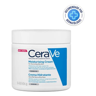 Cerave Crema Hidratante Facial Y Corporal Piel Seca A Muy Seca, 454 G - $259.89 en Mercado Libre | PrecioMX