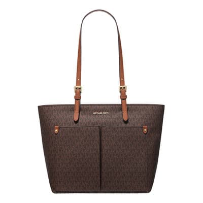 Bolsa Tote Michael Kors 35F3GTVT3B herrajes dorados color Marrón oscuro