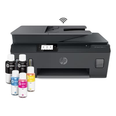 Impresora Multifuncional HP Smart Tank 615, Tinta Continua, Color, Wi-Fi, Smart App, ADF Alimentador Automático, Fax
