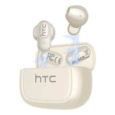 Audífonos Inalámbricos Htc Ne51 Ai Audifonos Traductores Bluetooth 6.0 Cancelación De Ruido Enc Soporta Más De 135 Traducciones Audifonos Música Hifi Hd Llamadas Ipx5 In-ear Impermeable Color Blanco