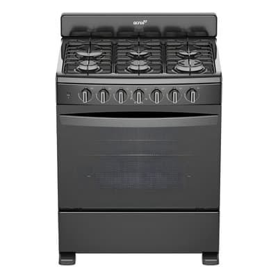 Estufa Al Piso A Gas Acros 30 Negro