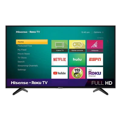 Pantalla Hisense 40 Pulgadas Full Hd Led Roku Smart Tv
