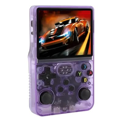 Consola Portátil R36-s 64gb Edición 2025 Cargador Color Neg Color Violeta