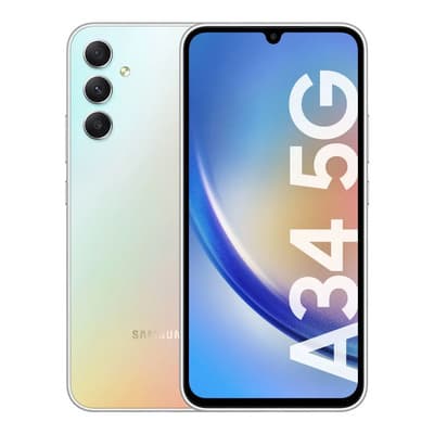 Samsung Galaxy A34 5G 5G Dual SIM 128 GB awesome silver 6 GB RAM - Excelente (Reacondicionado)