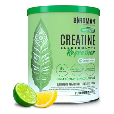Birdman Creatine Refresher | Creatina Monohidratada Con Electrolitos, Magnesio Y Vitaminas | Lemon Twist | 30 Porciones - $419.00 en Mercado Libre | PrecioMX