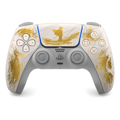 Controlador inalámbrico Dualsense Ghost Of Yotei Ps5 Gold de edición limitada