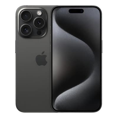 iPhone 15 Pro (sólo Esim) 128 Gb Titanio Negro - Excelente (Reacondicionado)