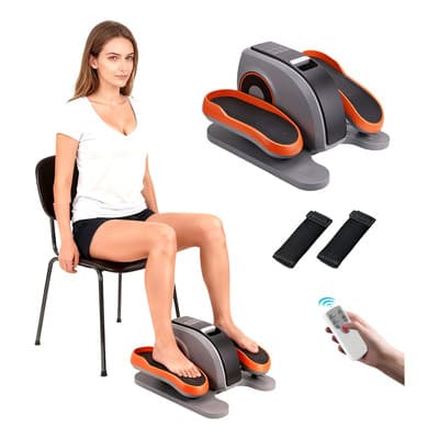 Máquinas Elípticas Sentadas Para Uso Doméstico, Oficina, Ciclo Debajo Del Escritorio, Mini Ejercitador De Pedal Interior, Máquina Elíptica Debajo Del Escritorio Con Monitor De Pantalla