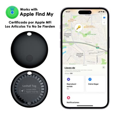 Pack De 2 Mvpsmart Localizador Gps Para Objetos Compatible Con Ios , Rastreador Antipérdida Bluetooth Posicionamiento Global Smart Tag Para Llaves Billetera Mochila Mascotas Vehículo Maleta Negro - $265.52 en Mercado Libre | PrecioMX