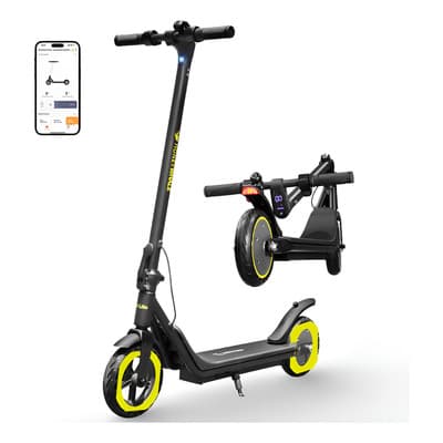Honey Whale M1 Lite Scooter Eléctrico Para Adultos Con App Amarillo 500w Motor-max, Velocidad 25km/h-max, Autonomía 15km, Patin Eléctrico Plegable Con App Bluetooth, Neumático Sólido De 8,5 Pulgadas - $3,999.00 en Mercado Libre | PrecioMX