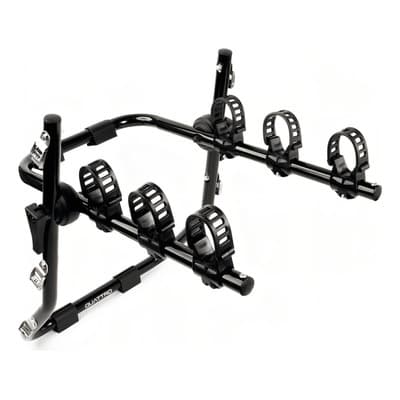 Portabicicletas Trasero Quattro Sport Ventura III Baúl 3 Bicis Negro