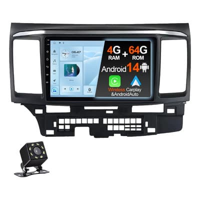 Estéreo Para Mitsubishi Lancer 2008-2018 Android Auto 4+64g