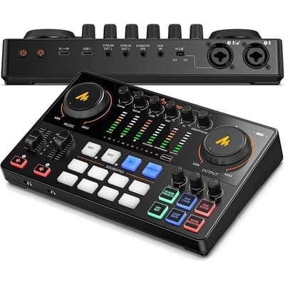Maono Mezclador Interfaz De Audio Con Xlr Dual, Reducción De Ruido, 8 Pads De Sonido, 48v, Para Podcast Streaming, E2 Gen2 - $2,430.29 en Mercado Libre | PrecioMX