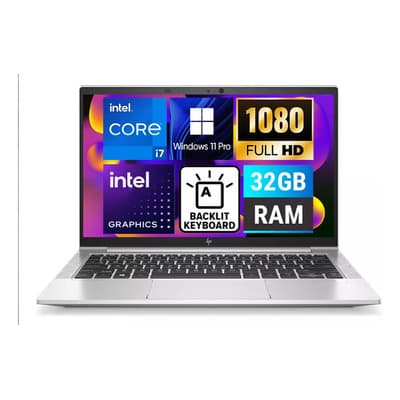 Ordenador portátil HP Elitebook Intel Core i7-10610U 32 GB de RAM 256 GB Win 11 Pro