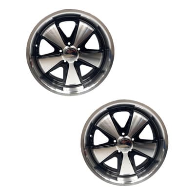 Rines Fuch Negro/pulido Centros Lisos 17x7 5/112 2 Piezas Color Negro - $5,500.00 en Mercado Libre | PrecioMX