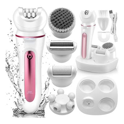 Depiladora Eléctrica Multifuncional 5 En 1 Con Led Y Base Depiladora Electrica Mujer Recargable Usb Batería Blanco - $399.00 en Mercado Libre | PrecioMX