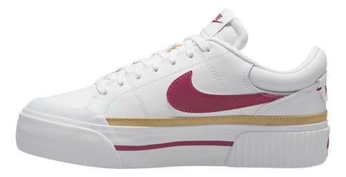 Nike Court Legacy Lift Tenis Blancos Para Mujer