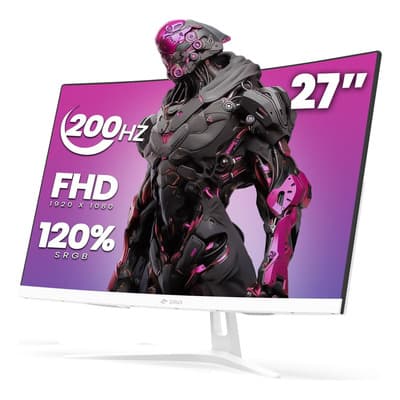 Monitor Gamer Curvo Crua Cr270c-p 27 200hz White Hdmi