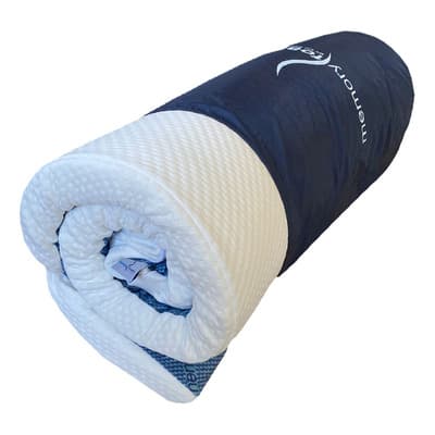 Colchoneta Memory Foam King Size Color Blanco