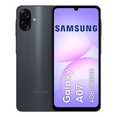 Samsung Galaxy A07 Lte 6.7 128gb 4gb Ram Cámara 50mpx - Black Negro