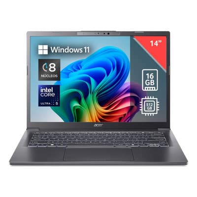 Laptop Acer Aspire Ai 14 Copilot+pc Cu5 40 Tops 16gb 512gb