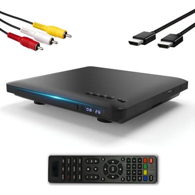 Reproductor De Dvd Delgado Para Tv, Hd Y Lectura Rápida - $743.40 en Mercado Libre | PrecioMX